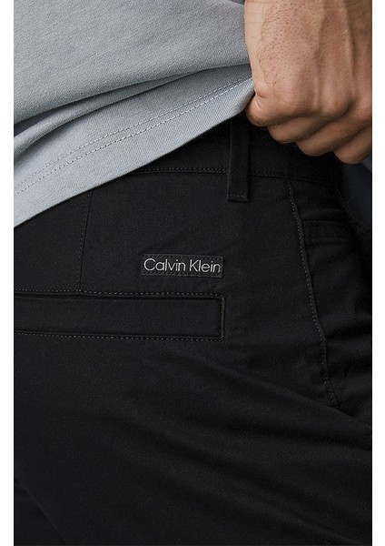Erkek Ck Taperek Chino Pantolon - Siyah fırsatları