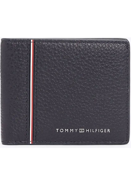 Erkek Th Business Bifold Deri Cüzdan - Lacivert