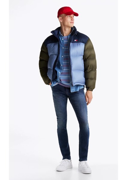 Erkek Scanton Slim Jeans Pantolon - Mavi