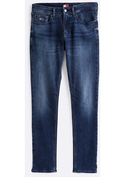Erkek Scanton Slim Jeans Pantolon - Mavi