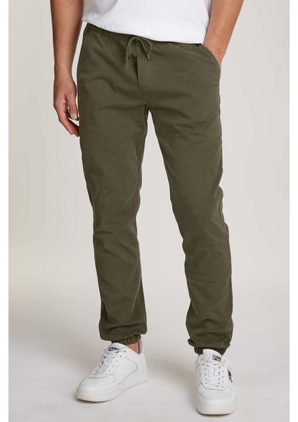 Erkek Tjm Austin Jogger Pantolon - Yeşil