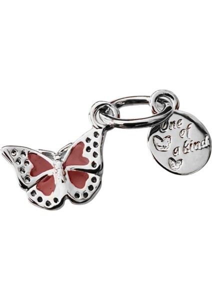 Türünün Tek Örneği Gümüş Kelebek Charm | 925 Ayar Gümüş