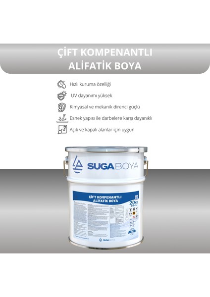 Çift Kompenantlı Alifatik Boya fiyatları