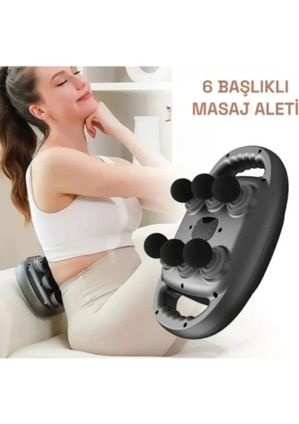 6başlıklı Kol Kalça Baldır Bel Boyun Sırt Uyluk Profesyonel Masaj Aleti fiyatları