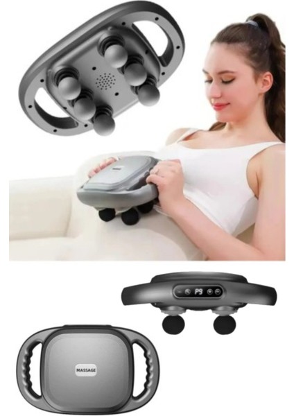 6başlıklı Kol Kalça Baldır Bel Boyun Sırt Uyluk Profesyonel Masaj Aleti indirimleri