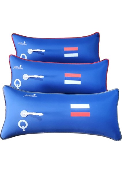 3'lü Set Hava Tankı Ülke Bayraklı Mavi (Customized 3 Bouncy Bag Set) 1303