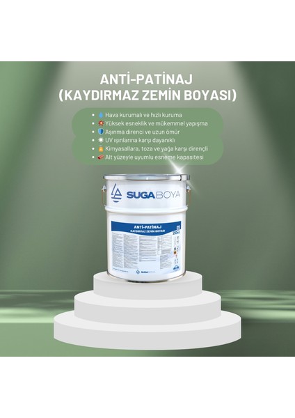 Anti-Patinaj (Kaydırmaz Zemin Boyası)