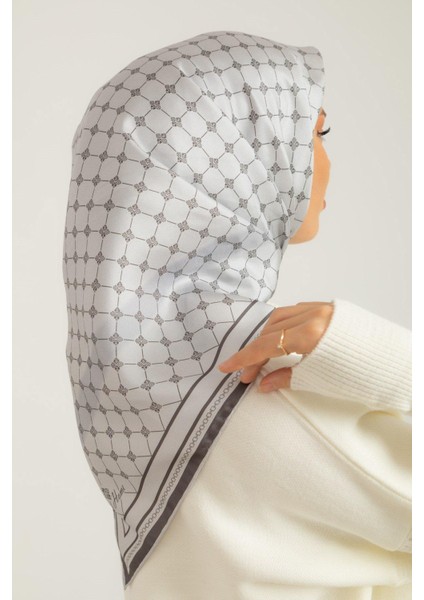 Twill Ipek Eşarp - 11393-01 Açık Taş fiyatları