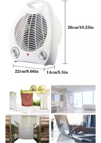 Elektrikli Fanlı ısıtıcı 2000W TNT-3014