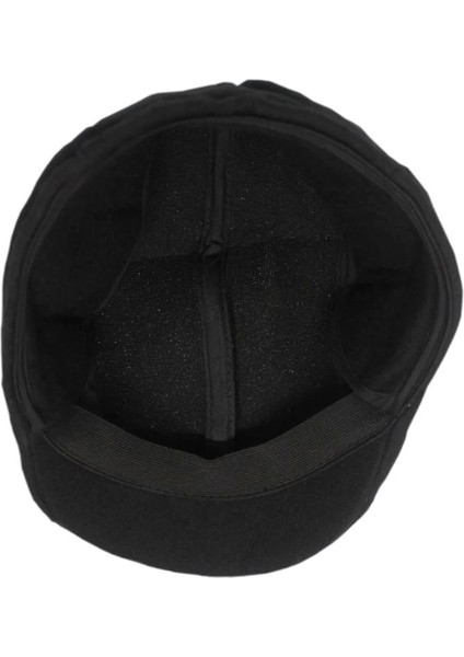 Yoncatotpan Kış ve Sonbahar Için Siyah Klasik Model Kulak Kapatan Kasket Şapka Esnek ve Rahat fırsatları