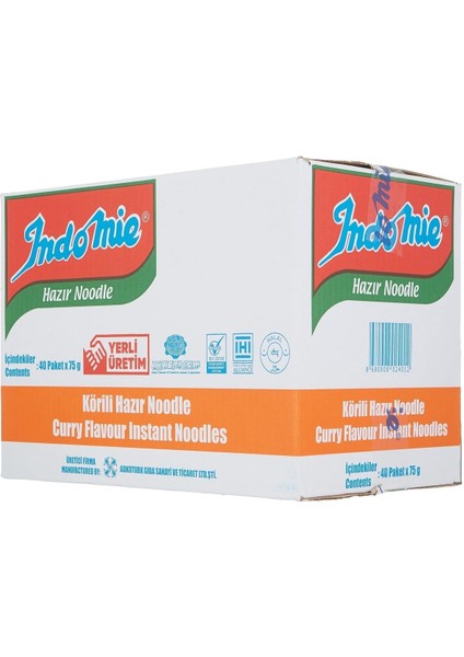 Paket Körili Noodle 75GR 40'lı