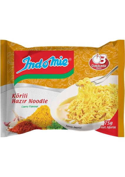Paket Körili Noodle 75GR 40'lı modelleri