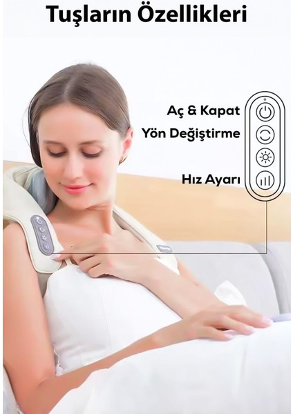 Boyun Bel Omuz Sırt İçin Bire Bir ve Etkili Profesyonel Masaj Aleti Komple Vücut Etkili indirimleri