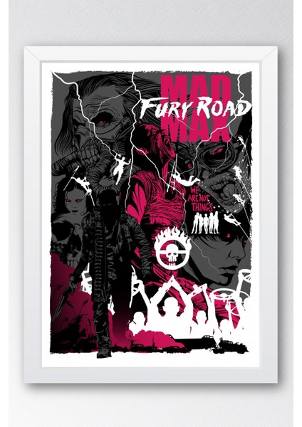 Mad Max Fury Road Çerçeveli Tablo - Çılgın Max Film Posteri Tablo