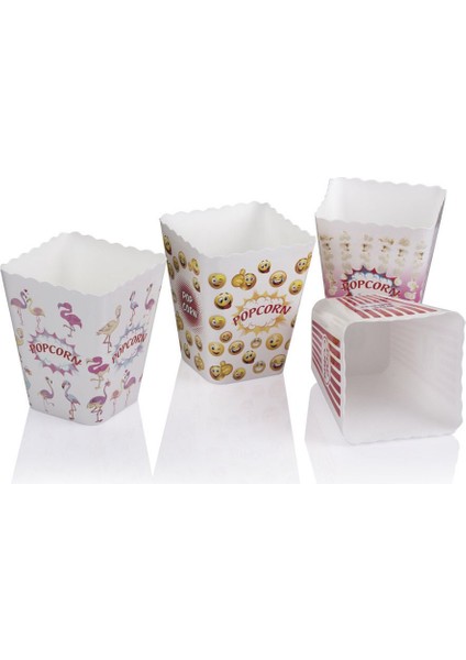 Popcorn Mısırr Kovası - Kare (0z)