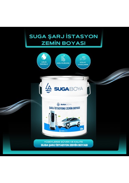 Şarj İstasyon Zemin Boyası