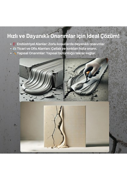 2k Mortar Tamir Macunu (15+4) Kalın