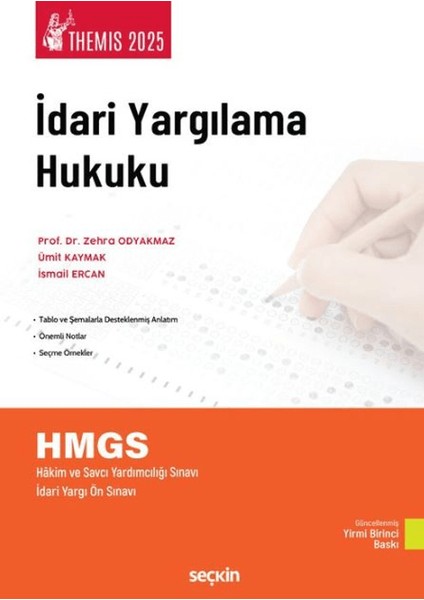 Themis 2025 / İdari Yargılama Hukuku Konu Kitabı - Zehra Odyakmaz