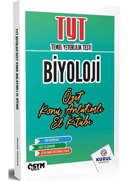 Tyt Biyoloji Özet Konu Anlatımlı El Kitabı