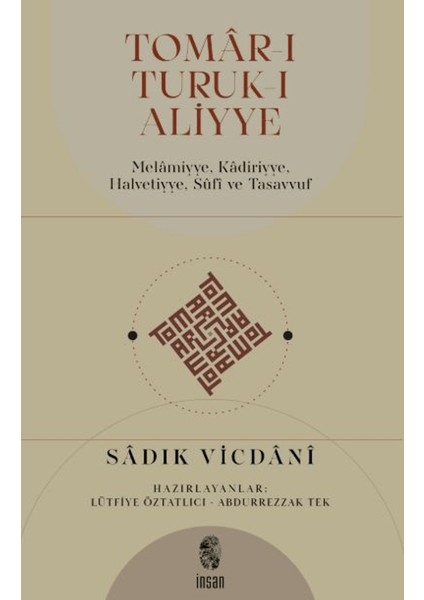 Tomar-ı Tutuk-i Aliyye - Sadık Vicdani