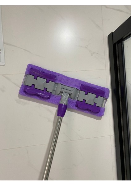 Teleskopik Mandallı Mikrofiber Sihirli Mop