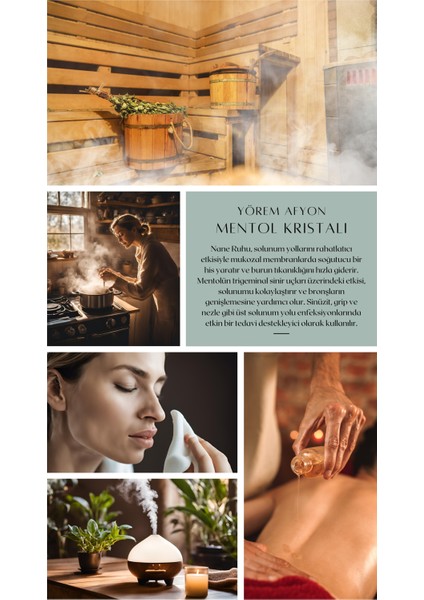 Yörem Afyon 3 Doğal Bileşenli Kristal Beyaz Keskin Ferahlatıcı Mentol, Menthol | 25Gr. fırsatları