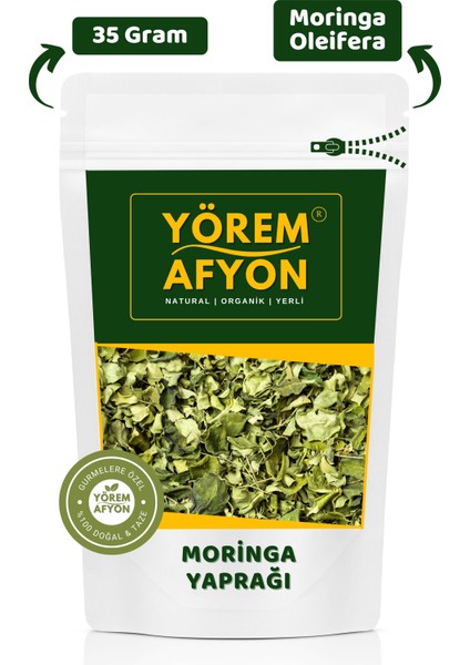 Yörem Afyon Vitamin Deposu Mucizevi Bitki Moringa Yaprağı,moringa Oleifera | 35GR.
