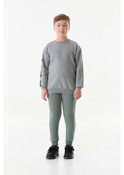 Hello Drew Armalı Jogger Unisex Çocuk Eşofman Altı