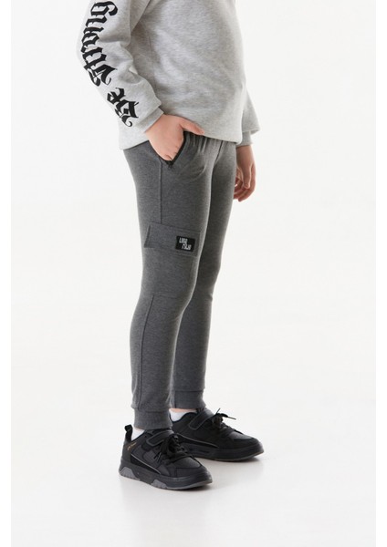 Beli Lastikli Kargo Cepli Jogger Erkek Çocuk Eşofman Altı