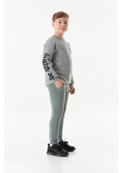 Hello Drew Armalı Jogger Unisex Çocuk Eşofman Altı indirimleri
