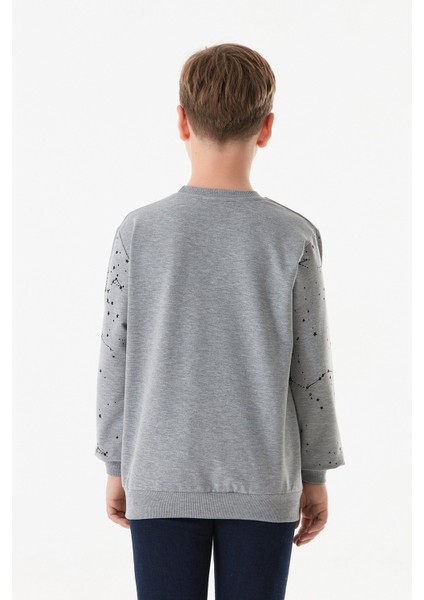 Stay Strong Baskılı Erkek Çocuk Sweatshirt modelleri