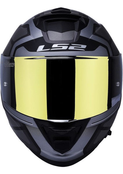 Storm 2 Faster Mat Tıtanıum Kapalı Motosiklet Kaskı Gold Camlı fiyatları