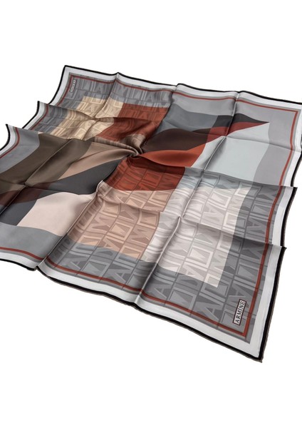 Ipek Eşarp Nostalji - 8516-32 Gri Twill