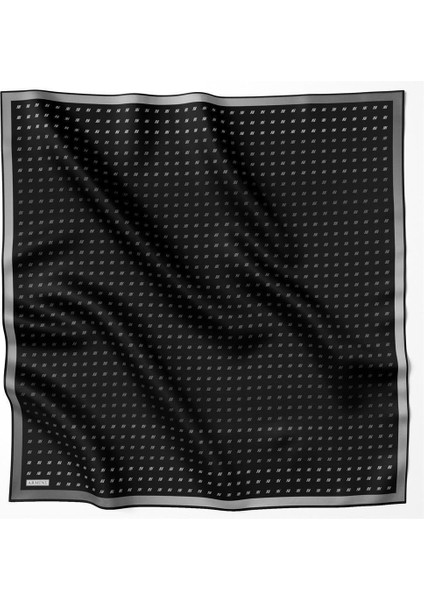 Ipek Eşarp Nostalji - 8936-57 Siyah Gri Twill fiyatları