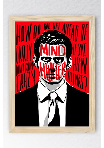 Mindhunter Çerçeveli Tablo - Dizi Posteri Tablo