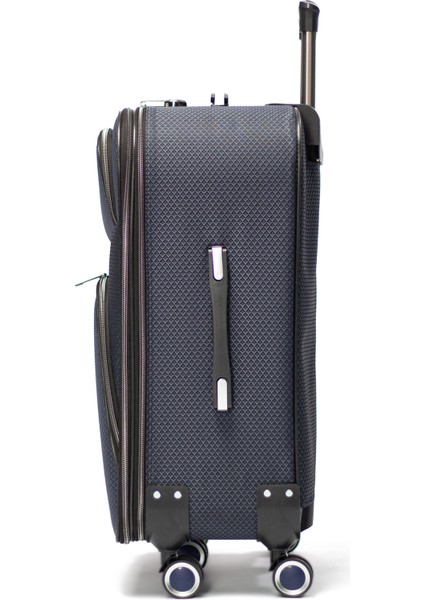 My Polo 05 3'lü Set Hafif Lüx Kumaş 5 Tekerlekli Valiz Seyahat Tatil fırsatları