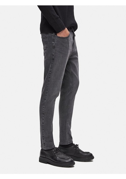 Erkek Smarty Y Dar Paça Orta Bel Jean Pantolon fırsatları