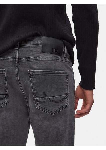 Erkek Smarty Y Dar Paça Orta Bel Jean Pantolon indirimleri