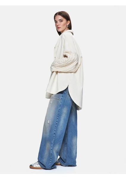 Kadın Valda Super Baggy Jean Pantolon