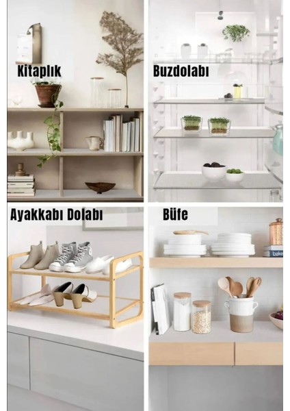 Kaymaz Dolap Içi Çekmece Raf Örtüsü Kaymaz Taban 45CM X10MT