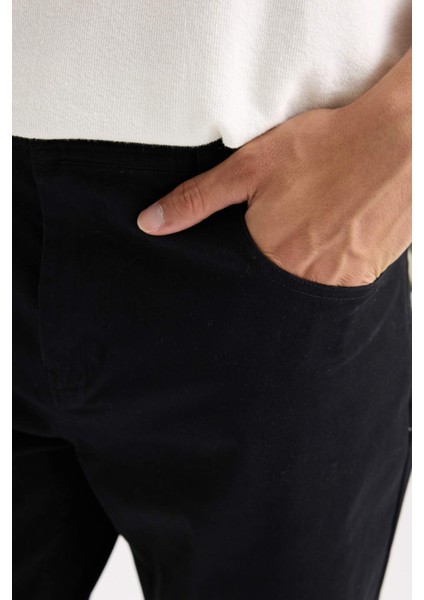 Yazlık Gabardin Chino Kanvas Pantolon Slim Fit Dar Kesim Dar Paça Cepli indirimleri