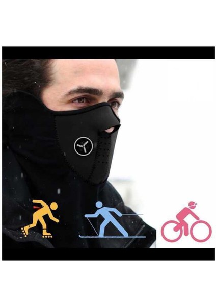 Kayak Kar Snowboard Polar Maske
