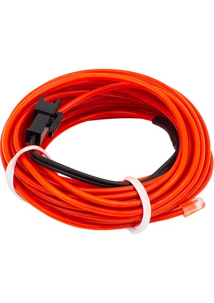 Neon Kırmızı 5 Metre Ip Aydınlatma 5 V USB Adaptörlü