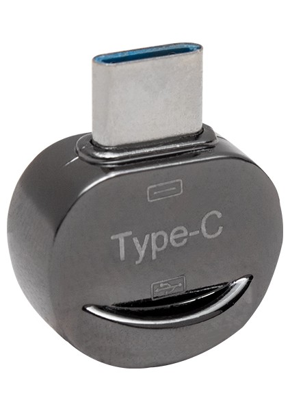 Type-C To USB Otg Çevirici (Altı Oval) (4886)