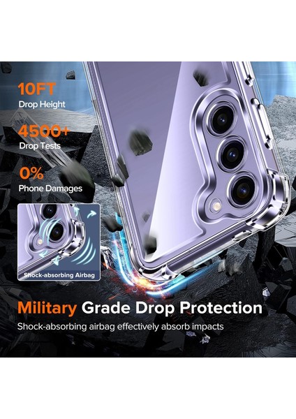 Samsung Galaxy S24 Plus Kılıf Köşe Korumalı Darbeye Dayanıklı Antişok Şeffaf Silikon Kapak modelleri