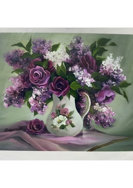 5d Yapışan Boncuk Goblen 30 x 40 cm Mozaik Tablo Pano 60230