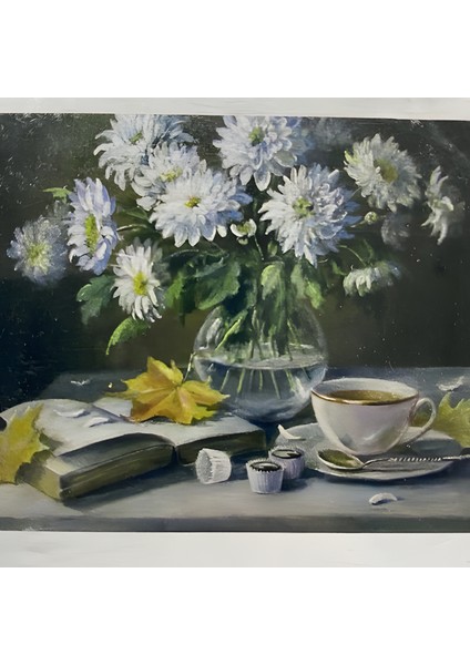 5d Yapışan Boncuk Goblen 30 x 40 cm Mozaik Tablo Pano 60345