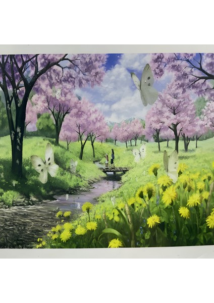 5d Yapışan Boncuk Goblen 30 x 40 cm Mozaik Tablo Pano 60402