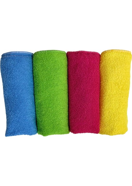 Mikrofiber Temizlik Bezi 4’lü Set (30X40 Cm)