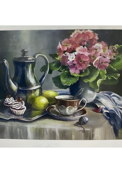 5d Yapışan Boncuk Goblen 30 x 40 cm Mozaik Tablo Pano 60347